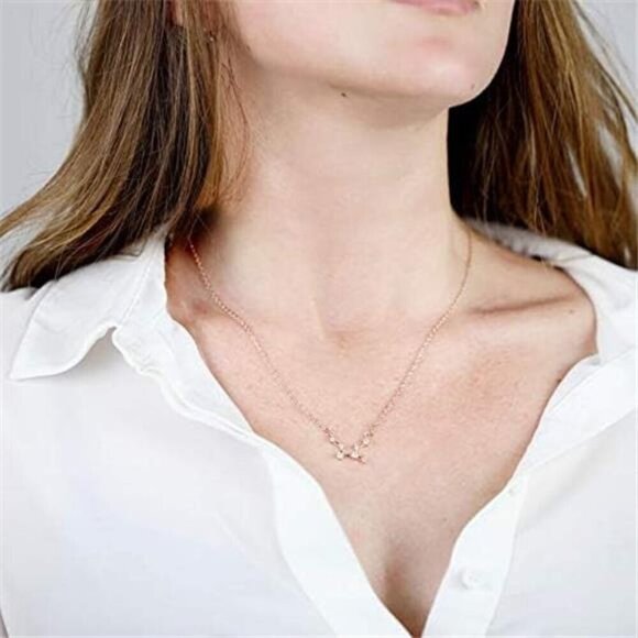 Cancer Zodiac Necklaces for Women Constellation Necklace Cancer  Necklace set - Picture 4 of 6